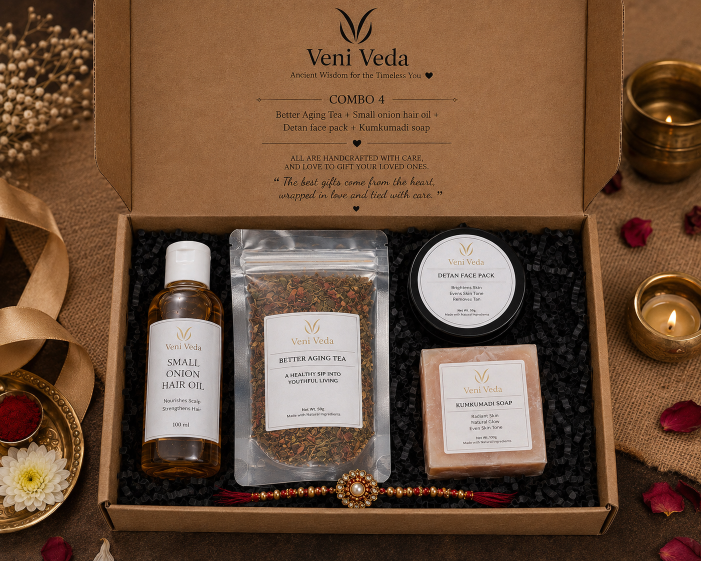 Hair & Skin Care Wellness- Rakhi Hamper