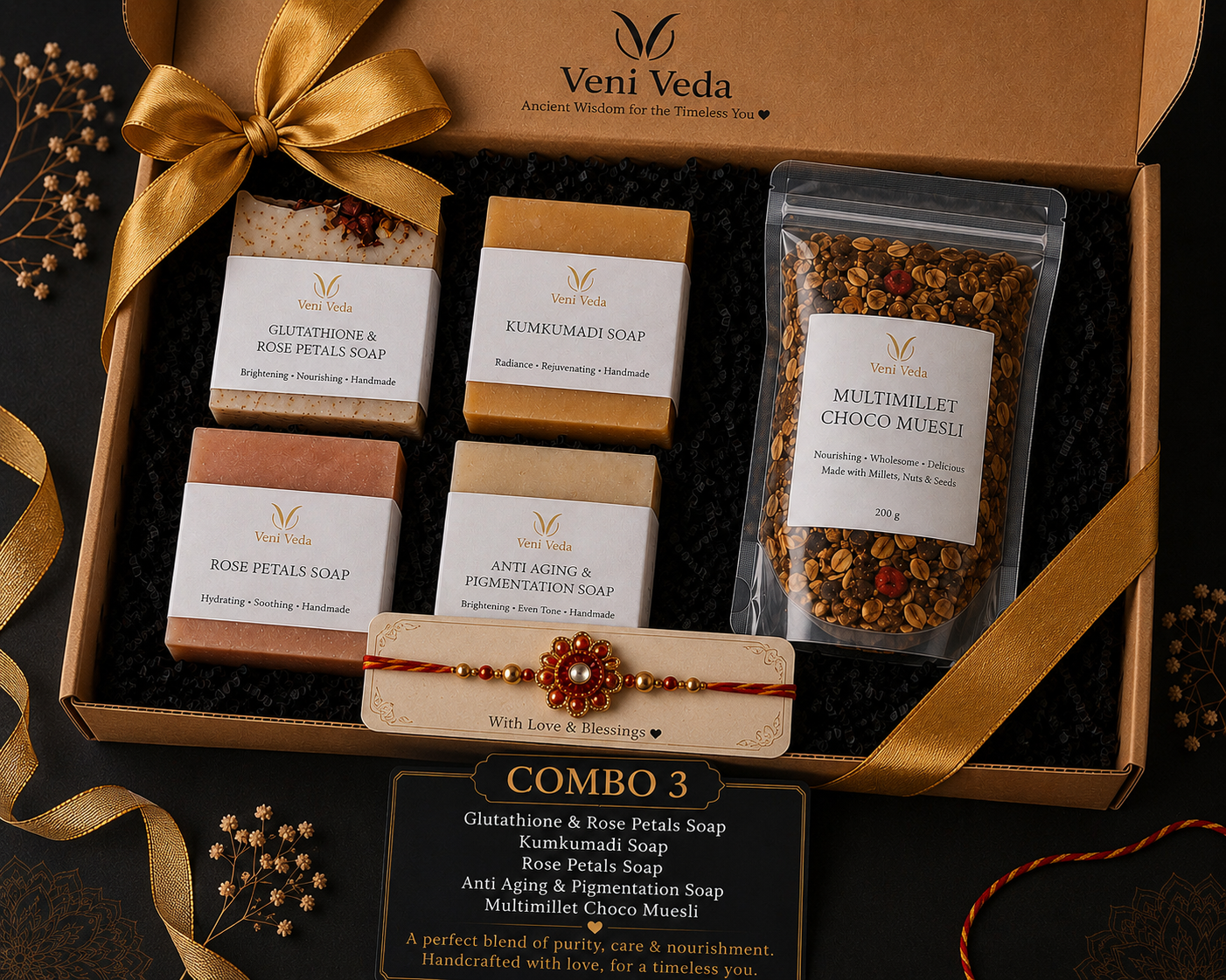 Natural Skincare & Healthy Rakhi Gift Hamper